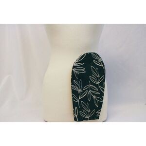 Open Bottom Green Leaves Ostomy Bag Cover Stoma Colostomy Pouch